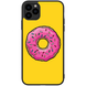 Чохол з яскравим пончиком iPhone 11 Pro Max Жовтий