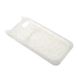 Белый кейс Котик с блестками iPhone 6 / 6s силиконовый