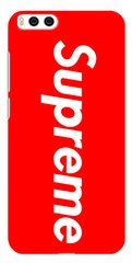 Красный бампер для Xiaomi Mi6 Логотип Supreme