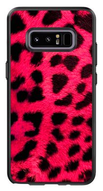 Яскравий бампер для Samsung SM-N950F Текстура леопарда