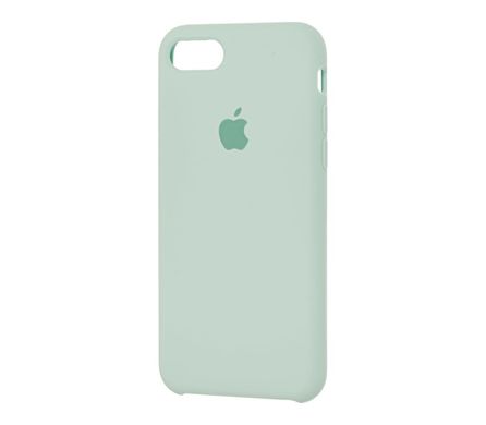 Ніжний оригінальний софт тач чохол для дівчини IPhone 7/8 колір світло бірюзовий
