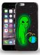 Черный чехол на iPhone 6 / 6s Инопланетянин