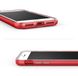 Броньований силіконовий бампер з ободом для iPhone 7 червоний