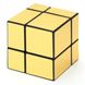 Механічний дзеркальний Кубик Рубик  2x2 Золото