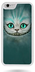 Прорезиненный чехол на iPhone 6 / 6s Чеширский кот