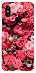 Красный чехол для Xiaomi Mi A2 Lite Розы