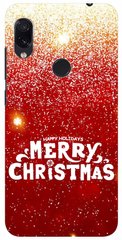 Праздничный бампер на Xiaomi Redmi 7 Merry Christmas
