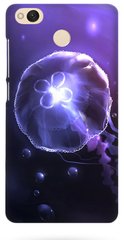 Чехол с медузой на Xiaomi Redmi 4x Фиолетовый
