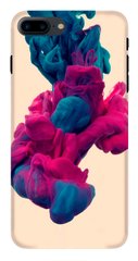 Чехол с Абстракцией на iPhone 8 plus Розовый