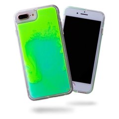 Cияющий ночью чехол Neon Case для iPhone 8 Plus Зеленый