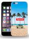 Дизайнерський чохол з Пляжем на iPhone 6 / 6s Логотип Supreme