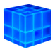 Сяючий дзеркальний Кубик Рубік 3х3 QiYi Luminous Mirror Blocks