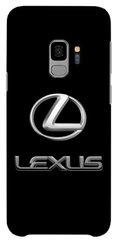 Чорний бампер для Samsung Galaxy S9 Логотип Lexus