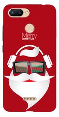 Чехол накладка с Дедом Морозом на Xiaomi Redmi 6 Новогодний