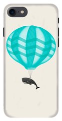 Чехол накладка с Китом на iPhone 7 Серый