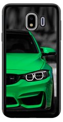 Зеленый чехол на Samsung Galaxy j4 18 Автомобиль