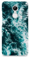 Матовый чехол на Xiaomi Redmi 5 Plus Текстура моря