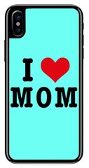 Купить чехол для iPhone ХS I love mom