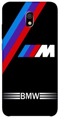 Чохол з логотипом БМВ на Xiaomi Redmi 8a Чорний