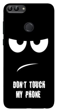 Чехол Don't tuch my phone на Huawei P Smart Прикольный