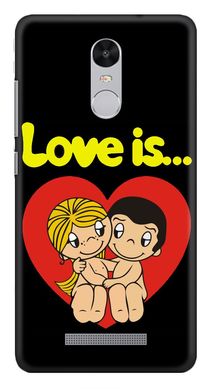 Дизайнерський чохол на подарунок на Xiaomi Note 3 Love is