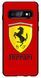 Яркий чехол для Samsung S10 Логотип Ferrari