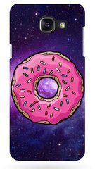 Интересный чехол-бампер для телефона Samsung Galaxy A510 (16) - Космический Пончик