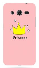Розовый чехол для девочки на Samsung Core 2 ( G355 ) Princess