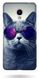 Чохол Мейзу М5 ноут кіт в окулярах