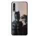 Оригинальный чехол на Huawei P20 Бетмен и Женщина Кошка