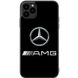 Черный чехол на iPhone 12 Про Mercedes