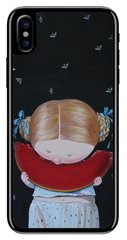 Чехол с Гапчинской на iPhone XS Прорезиненный