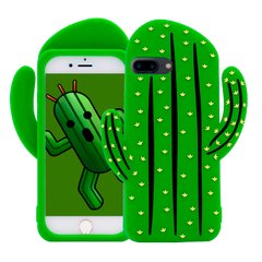 Накладка силіконова green cactus iPhone 8 plus