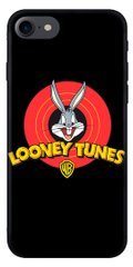 Черный бампер для iPhone 7 Looney Tunes