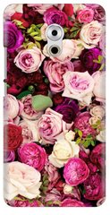 Пластиковый чехол-накладка Meizu Pro 6 plus цветы