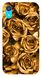 Золотий чохол для iPhone XR Троянди