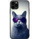 Стильный Чехол на iPhone 11 PRO Кот в очках