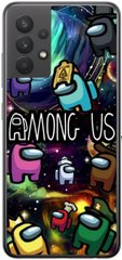 Бампер Амонг Ас (Амогус) для Samsung А32 Яскравий
