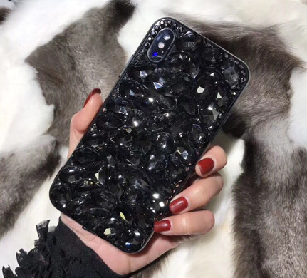 Чохол бампер з кристалами на iPhone XS Diamonds