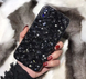 Чехол бампер с кристаллами на iPhone XS Diamonds