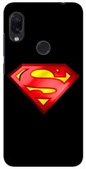 Чоловічий чохол для Xiaomi Redmi 7 Логотип Superman