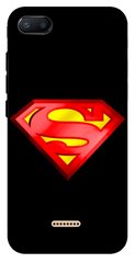 Чохол для хлопця на Xiaomi Redmi 6a Логотип Супермена