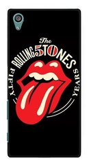 Черный чехол на Sony Xperia Z4 The Rolling Stones