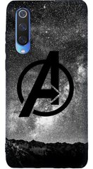 Матовый чехол Xiaomі на Mi 9 с логотипом Avengers