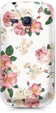 Защитная накладка с розами для Galaxy S3 mini (i8190)