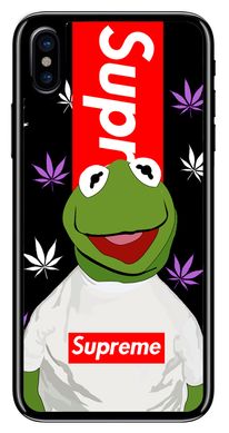 Силиконовый бампер для iPhone 10 / X Kermit Supreme
