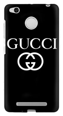 Чехол логотип Gucci на Xiaomi Redmi 3 s