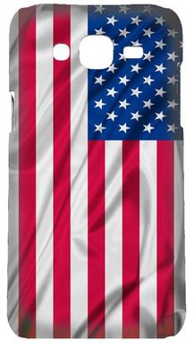 Бампер для Самсунг J320 американский флаг