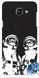 Чехол с Котиками космонавтами для Galaxy A7 16 Черный