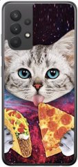 Чохол Кіт є піцу для Samsung Галаксі А 72 Космос
